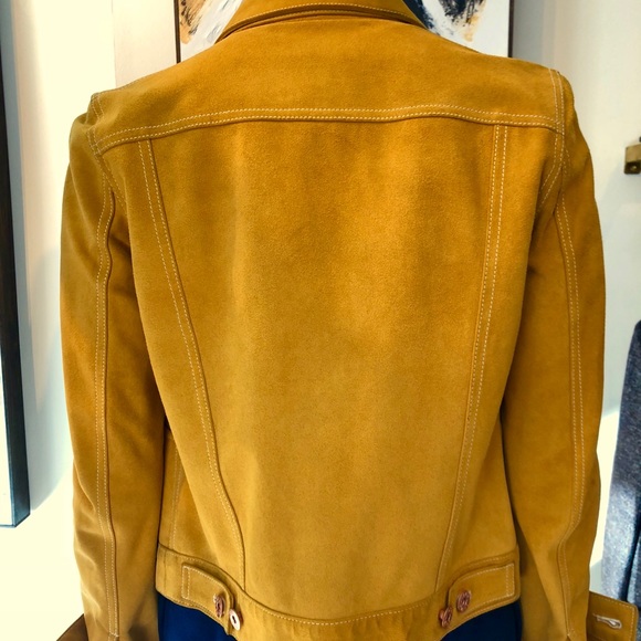 Billy Reid Sample Suede Jacket - Picture 2 of 6